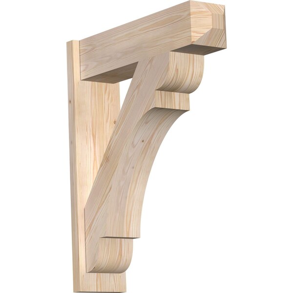 Ekena Millwork Olympic Craftsman Smooth Outlooker, Douglas Fir, 7 1/2"W x 28"D x 34"H OUT08X28X34OLY04SDF - main